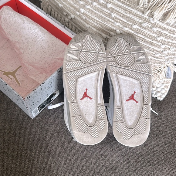 Air Jordan 4 Retro Tech White (Oreo 4’s) - Picture 4 of 6